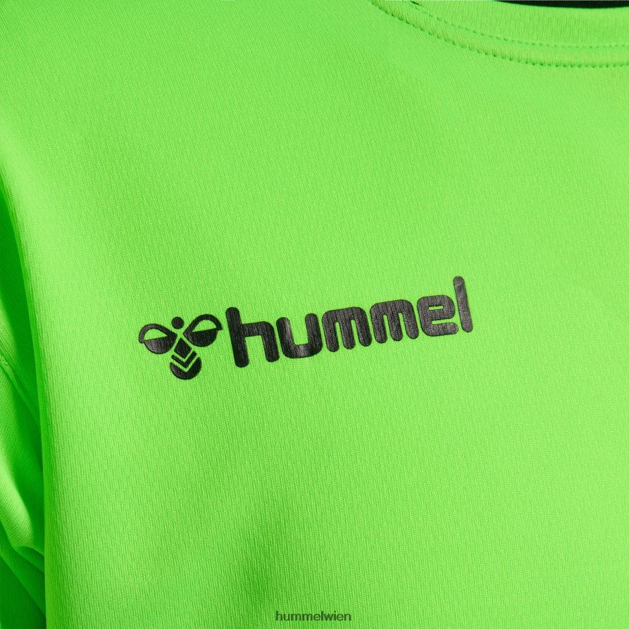 Hummel Männer hmlauthentic Poly Jersey s/s 2FT6X81473 „Sportoberteil mit Chevrons“