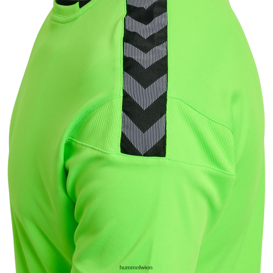 Hummel Männer hmlauthentic Poly Jersey s/s 2FT6X81473 „Sportoberteil mit Chevrons“