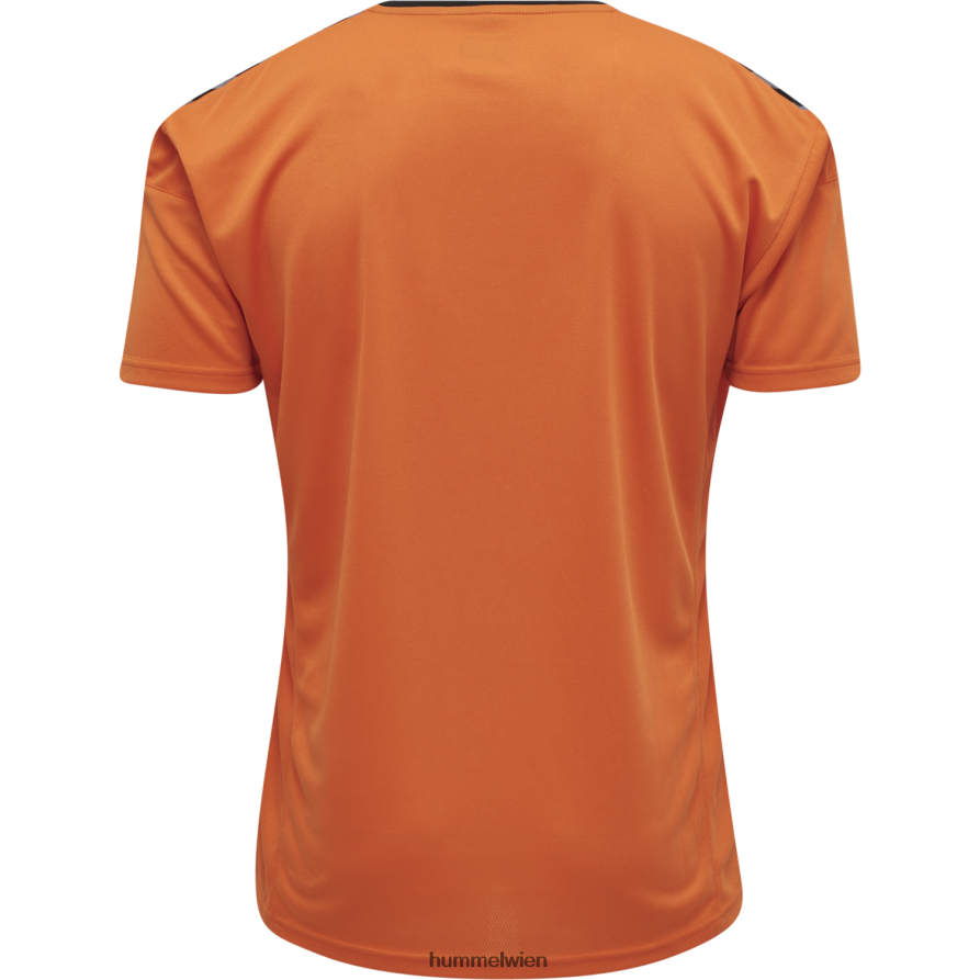 Hummel Männer hmlauthentic Poly Jersey s/s 2FT6X81520 „Sportoberteil mit Chevrons“