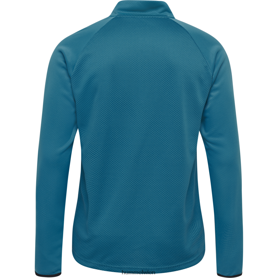 Hummel Männer hmlauthentic Pro Half Zip Sweat 2FT6X81433 „Half Zip Sweat“