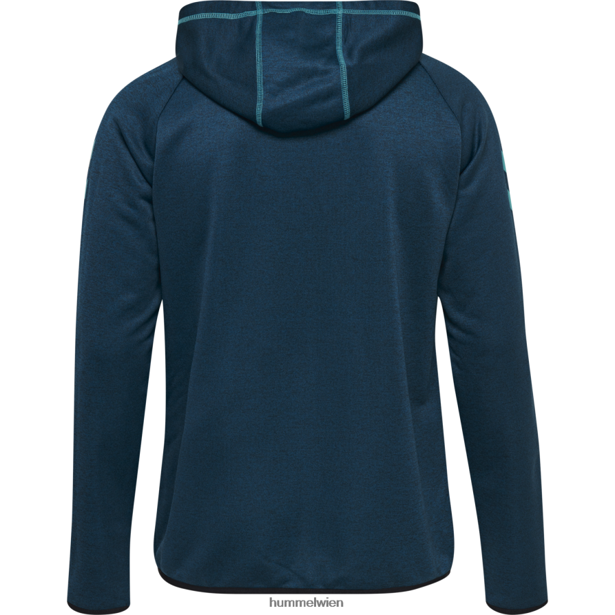 Hummel Männer hmlauthentic Pro Kapuzenpullover mit Reißverschluss 2FT6X81464 „Zip-Hoodie“