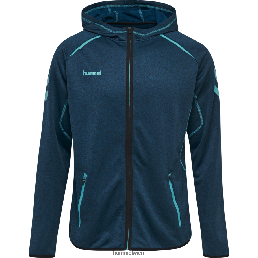 Hummel Männer hmlauthentic Pro Kapuzenpullover mit Reißverschluss 2FT6X81464 „Zip-Hoodie“