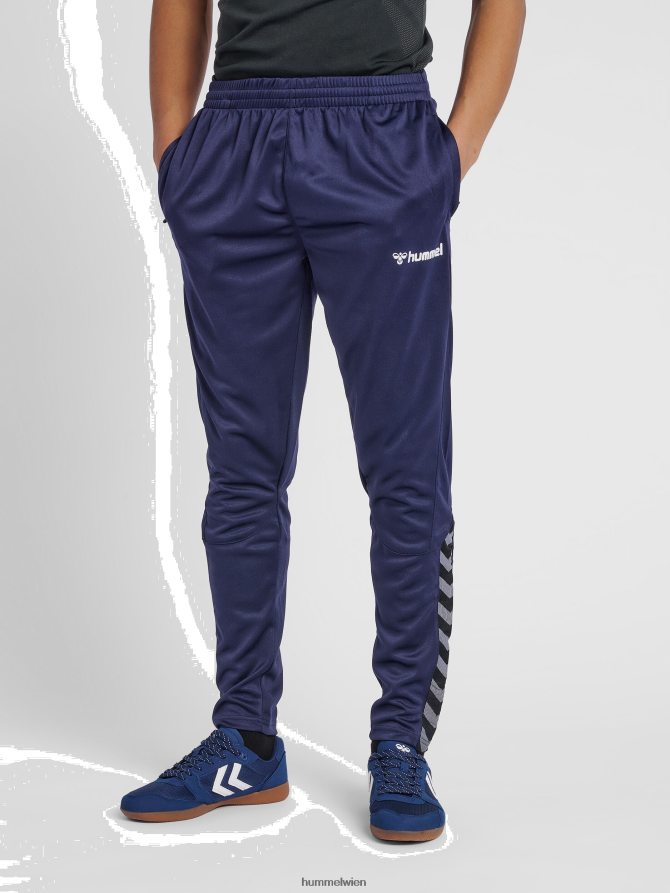 Hummel Männer hmlauthentic Trainingshose 2FT6X81395 „Trainingshose mit Chevrons“