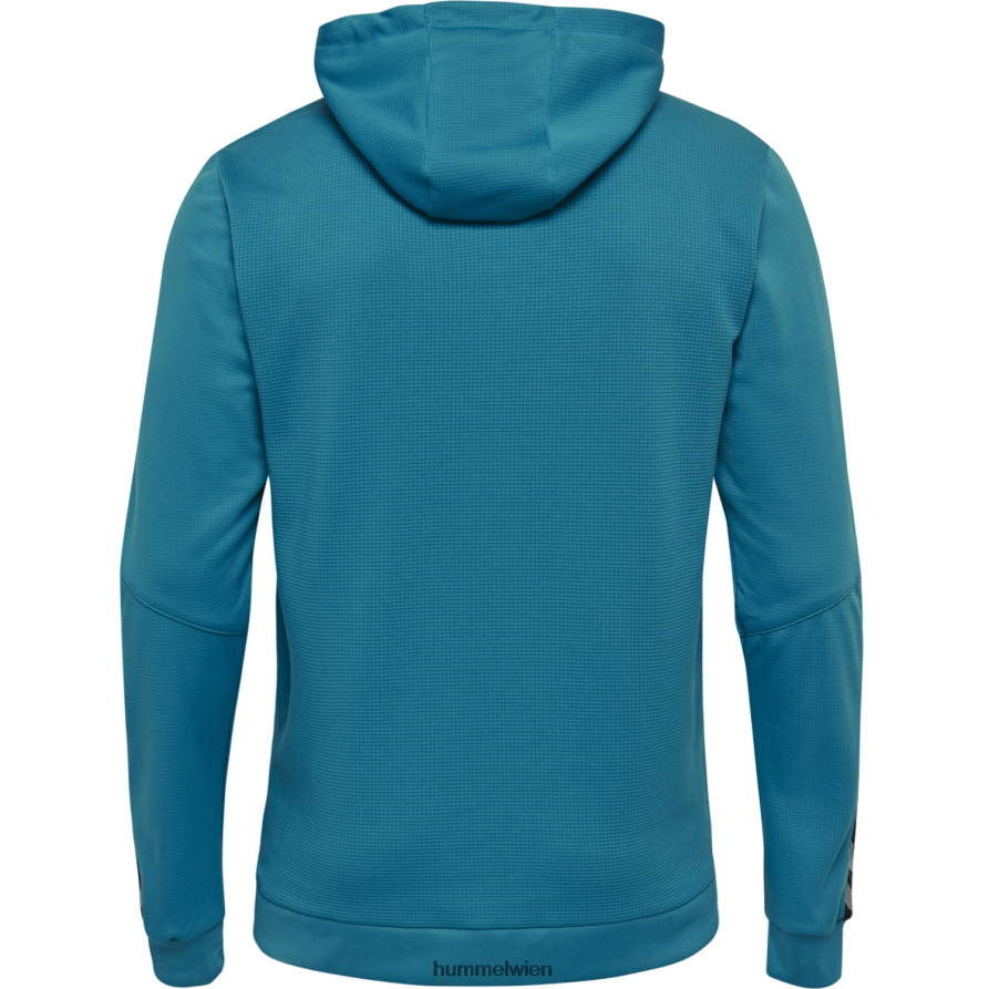 Hummel Männer hmlauthentischer Poly-Kapuzenpullover mit Reißverschluss 2FT6X81496 „Zip-Hoodie“
