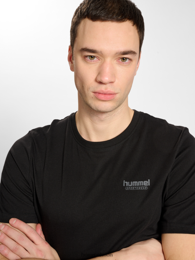 Hummel Männer hmlbooster-T-Shirt 2FT6X8830 „Kurzarm-T-Shirt“