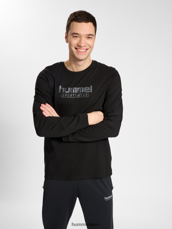 Hummel Männer hmlbooster T-Shirt ls 2FT6X8140 langärmliges T-Shirt