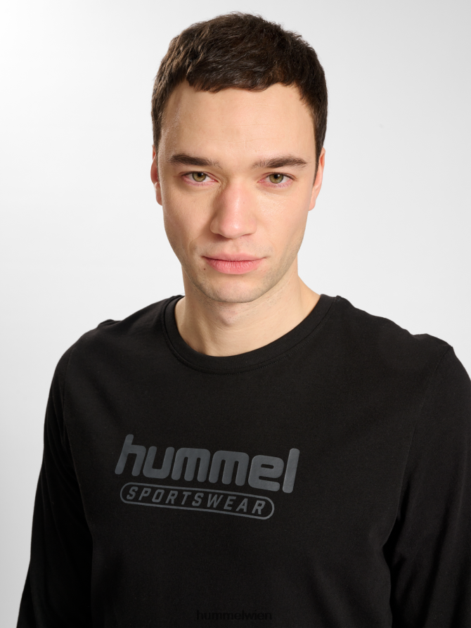 Hummel Männer hmlbooster T-Shirt ls 2FT6X8140 \langärmliges T-Shirt\