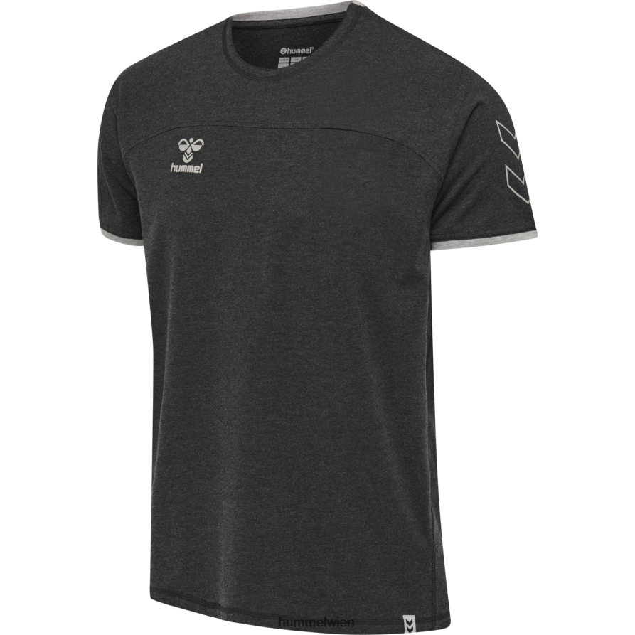 Hummel Männer hmlcima T-Shirt 2FT6X81657 „T-Shirt mit Chevrons“