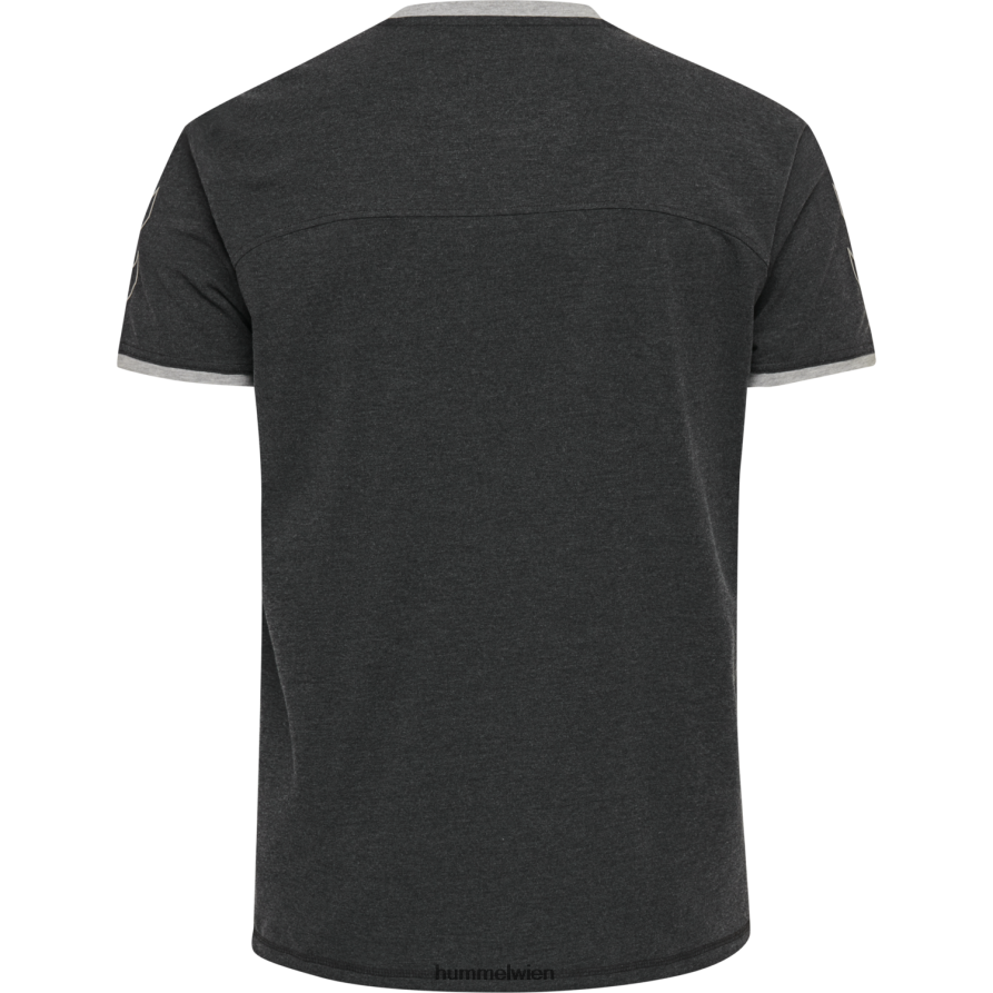 Hummel Männer hmlcima T-Shirt 2FT6X81657 „T-Shirt mit Chevrons“