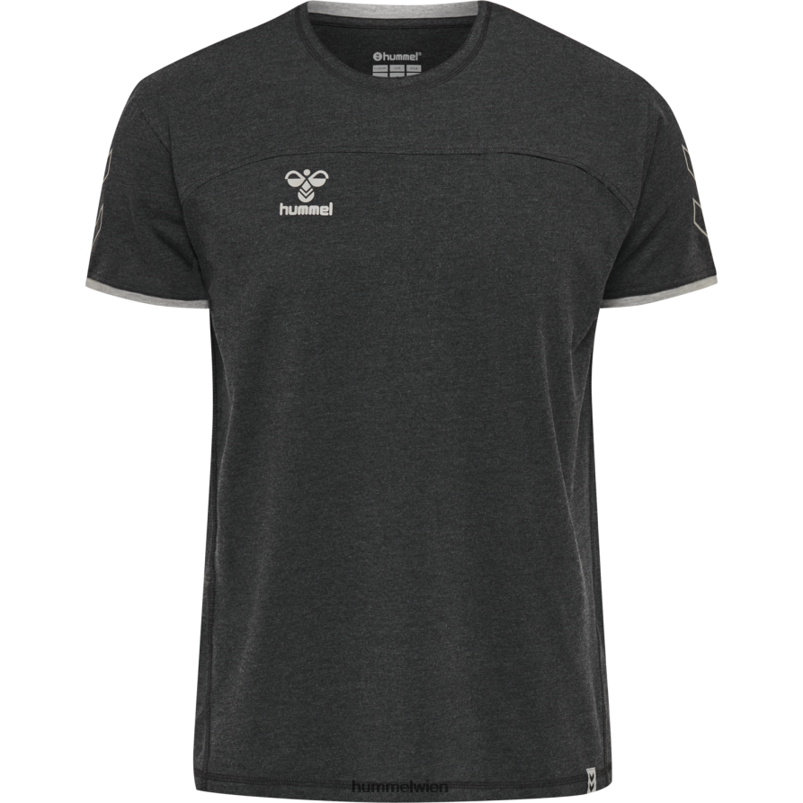 Hummel Männer hmlcima T-Shirt 2FT6X81657 „T-Shirt mit Chevrons“