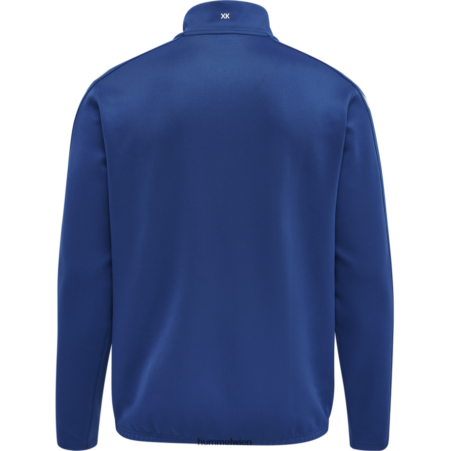 Hummel Männer hmlcore xk Poly-Sweatshirt mit halbem Reißverschluss 2FT6X8818 „Sweatshirt mit halbem Reißverschluss“