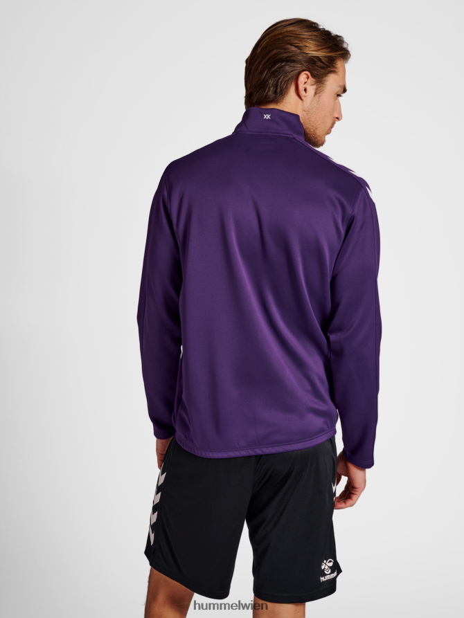 Hummel Männer hmlcore xk Poly-Sweatshirt mit halbem Reißverschluss 2FT6X8854 „Sweatshirt mit halbem Reißverschluss“