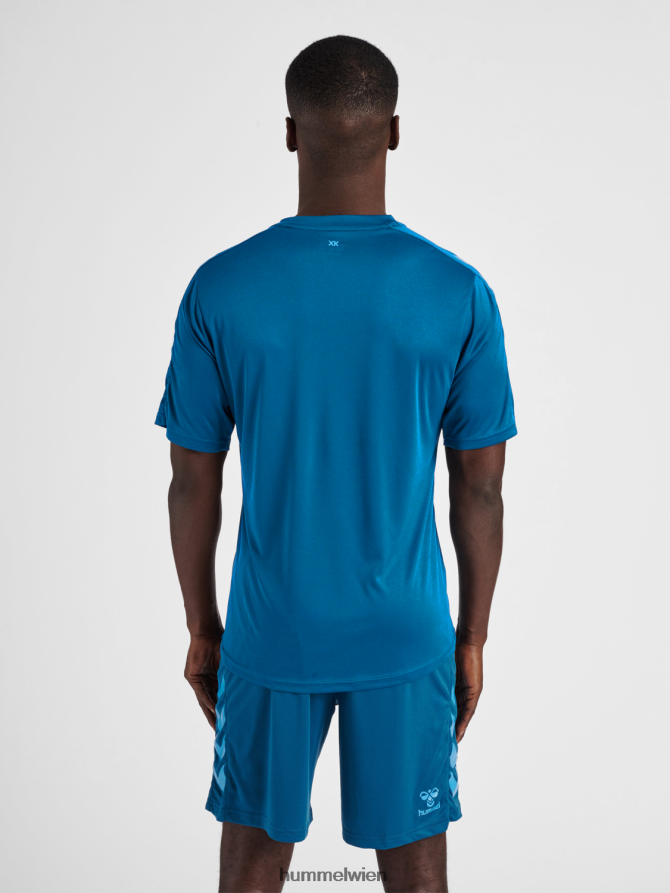 Hummel Männer hmlcore xk gestreiftes Trikot s/s 2FT6X8458 „Kurzarmtrikot“