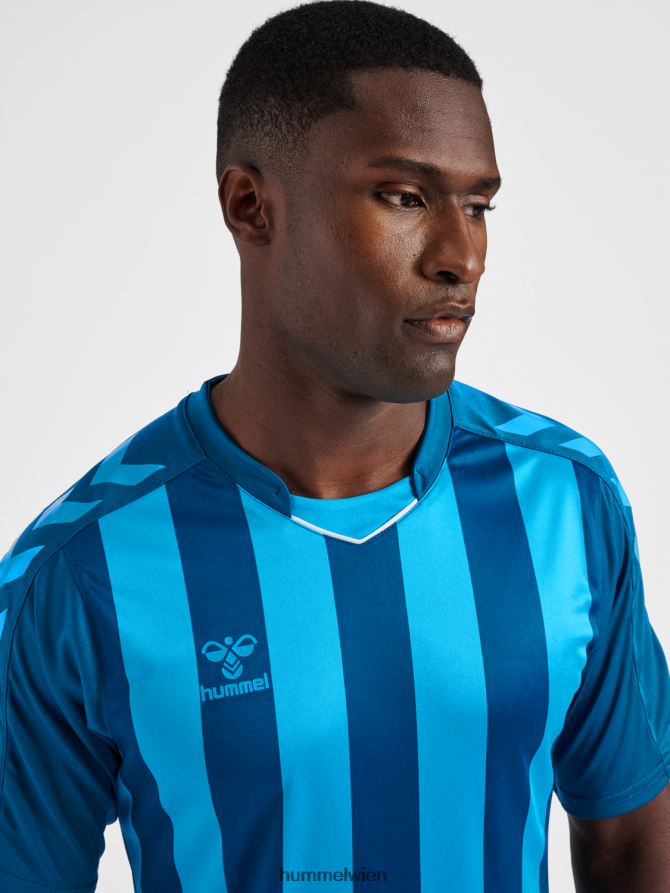 Hummel Männer hmlcore xk gestreiftes Trikot s/s 2FT6X8458 „Kurzarmtrikot“