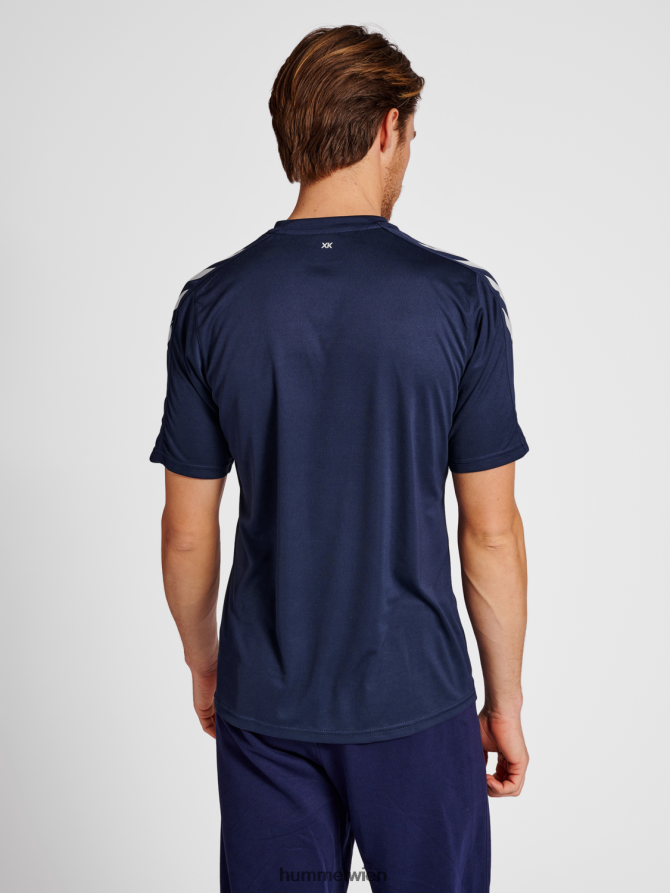 Hummel Männer hmlcore xk gestreiftes Trikot s/s 2FT6X8609 „Kurzarmtrikot“