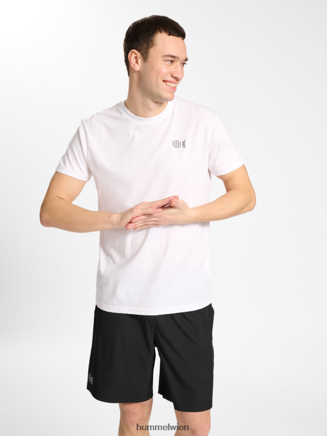 Hummel Männer hmlcourt Baumwoll-T-Shirt s/s 2FT6X8135 „leichtes sportliches T-Shirt“