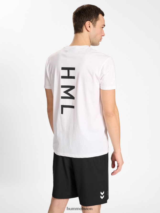 Hummel Männer hmlcourt Baumwoll-T-Shirt s/s 2FT6X8135 „leichtes sportliches T-Shirt“