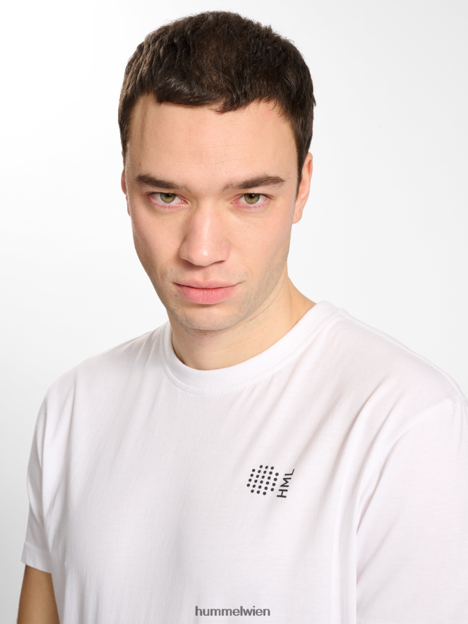 Hummel Männer hmlcourt Baumwoll-T-Shirt s/s 2FT6X8135 „leichtes sportliches T-Shirt“