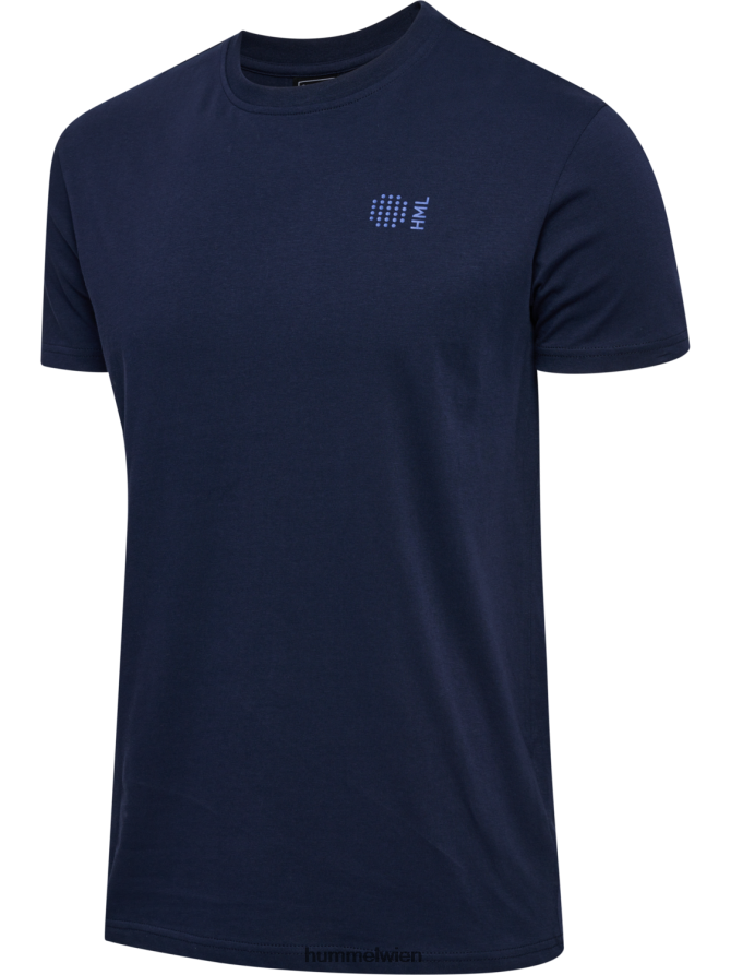 Hummel Männer hmlcourt Baumwoll-T-Shirt s/s 2FT6X8188 „leichtes sportliches T-Shirt“