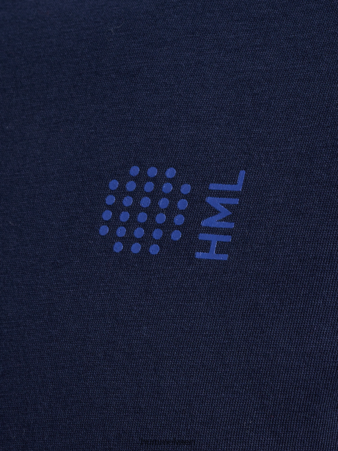 Hummel Männer hmlcourt Baumwoll-T-Shirt s/s 2FT6X8188 „leichtes sportliches T-Shirt“