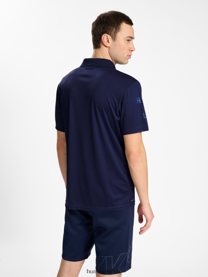 Hummel Männer hmlcourt Polo s/s 2FT6X8136 „Sport-Poloshirt“