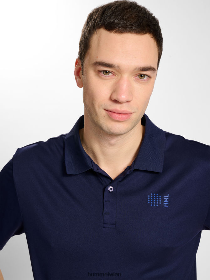Hummel Männer hmlcourt Polo s/s 2FT6X8136 „Sport-Poloshirt“