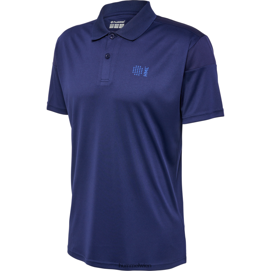 Hummel Männer hmlcourt Polo s/s 2FT6X8136 „Sport-Poloshirt“