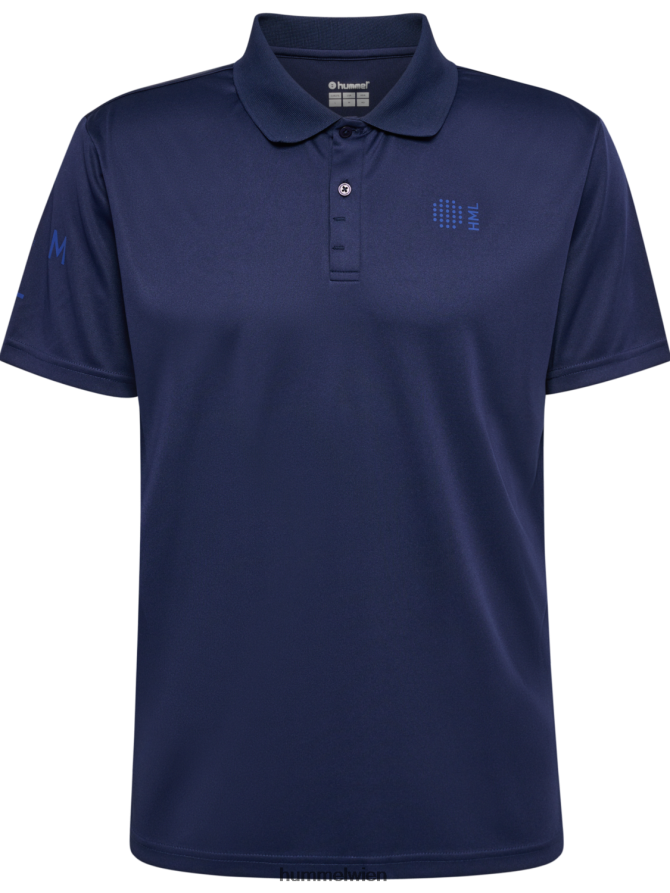 Hummel Männer hmlcourt Polo s/s 2FT6X8136 „Sport-Poloshirt“