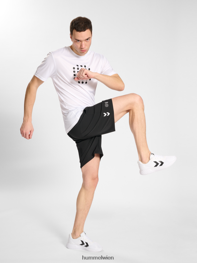 Hummel Männer hmlcourt T-Shirt s/s 2FT6X8110 „sportliches T-Shirt“