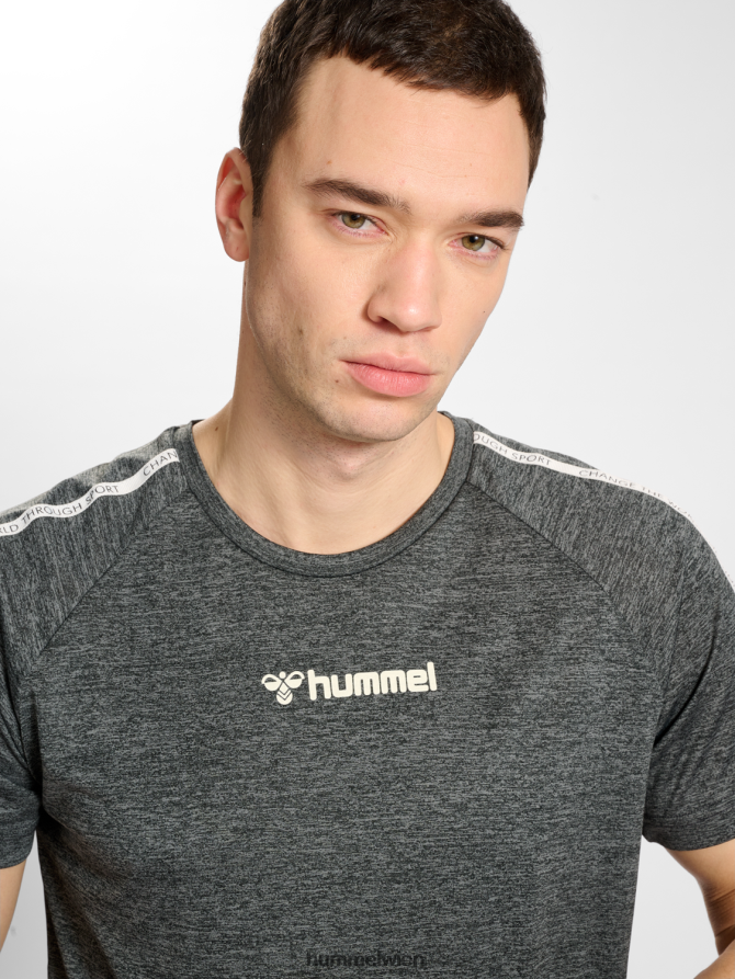 Hummel Männer hmlducas T-Shirt s/s 2FT6X8711 \Kleidung\