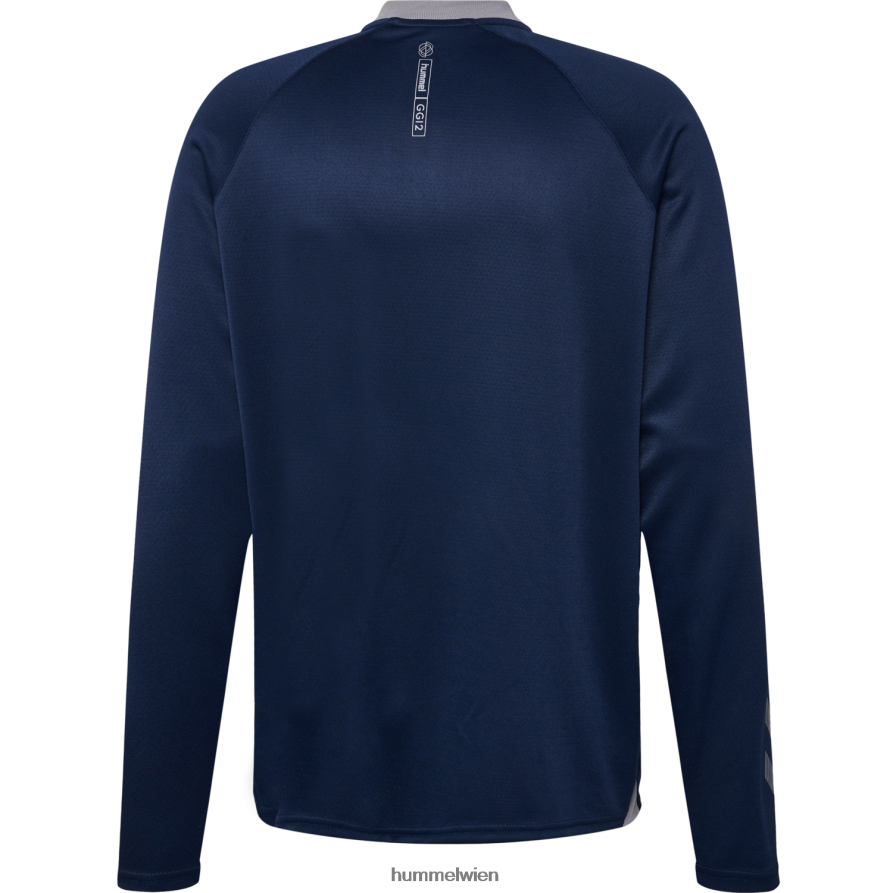 Hummel Männer hmlgg12 Action-Sweatshirt mit halbem Reißverschluss 2FT6X81262 „Sweatshirt mit halbem Reißverschluss“