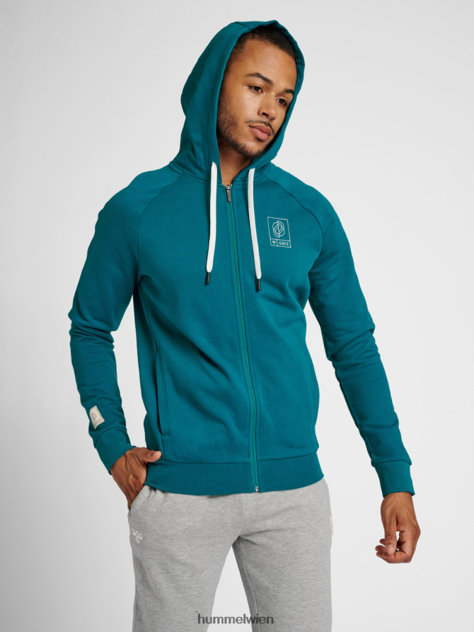 Hummel Männer hmlgg12 Sweat-Kapuzenpullover mit Reißverschluss 2FT6X81164 „Zip-Hoodie“