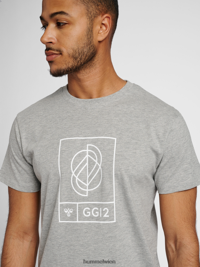 Hummel Männer hmlgg12 T-Shirt s/s 2FT6X81170 „Grafik-T-Shirt“