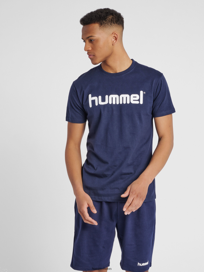 Hummel Männer hmlgo Baumwoll-Logo-T-Shirt s/s 2FT6X81368 Kleidung