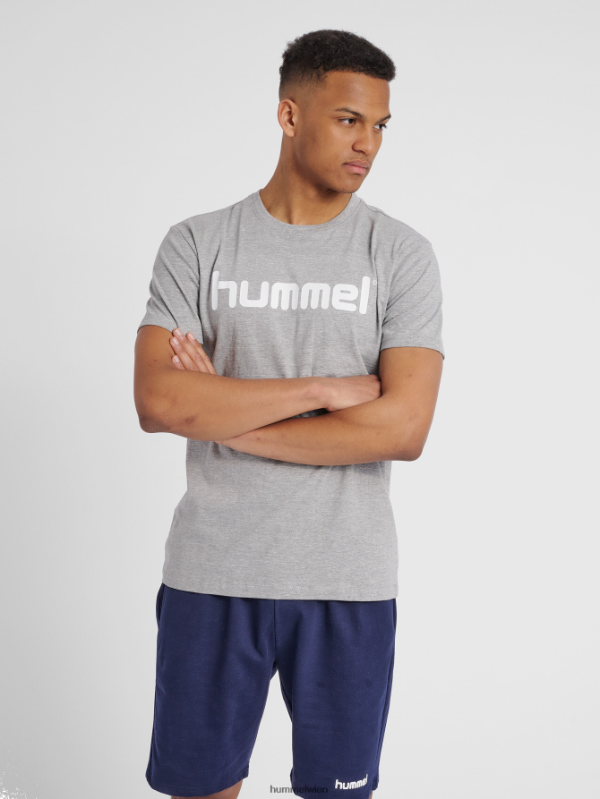 Hummel Männer hmlgo Baumwoll-Logo-T-Shirt s/s 2FT6X81458 Kleidung