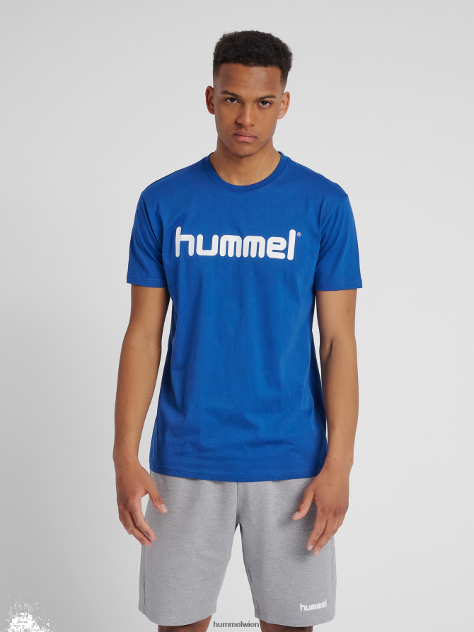 Hummel Männer hmlgo Baumwoll-Logo-T-Shirt s/s 2FT6X81459 Kleidung