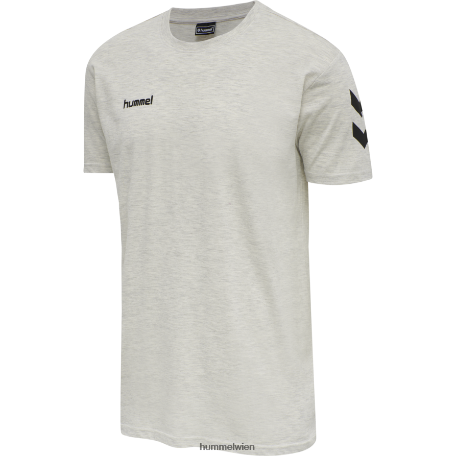 Hummel Männer hmlgo Baumwoll-T-Shirt s/s 2FT6X81614 „Baumwoll-T-Shirt mit Chevrons“