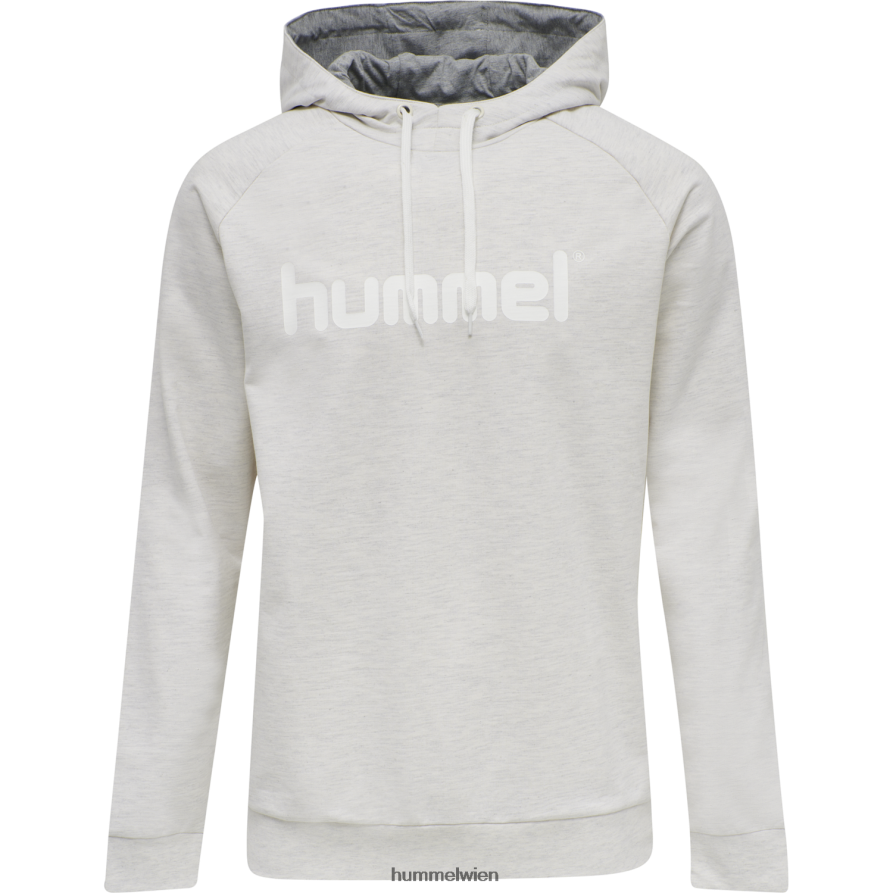 Hummel Männer hmlgo Kapuzenpullover aus Baumwolle mit Logo 2FT6X81431 „Hoodie mit großem Logo-Print“