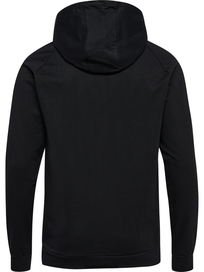 Hummel Männer hmlgo Kapuzenpullover aus Baumwolle mit Logo 2FT6X81599 „Hoodie mit großem Logo-Print“