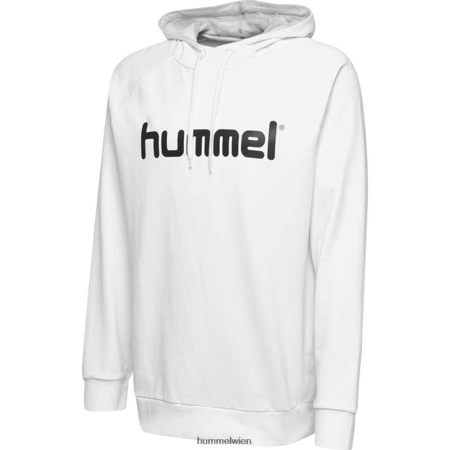 Hummel Männer hmlgo Kapuzenpullover aus Baumwolle mit Logo 2FT6X81648 „Hoodie mit großem Logo-Print“