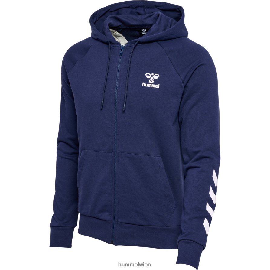 Hummel Männer hmlisam 20 Kapuzenpullover mit Reißverschluss 2FT6X8740 „Zip-Hoodie“
