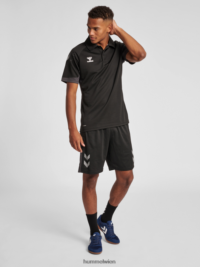 Hummel Männer hmllead Funktionspolo 2FT6X81246 „Mesh-Poloshirt“