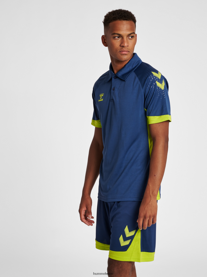 Hummel Männer hmllead Funktionspolo 2FT6X81254 „Mesh-Poloshirt“