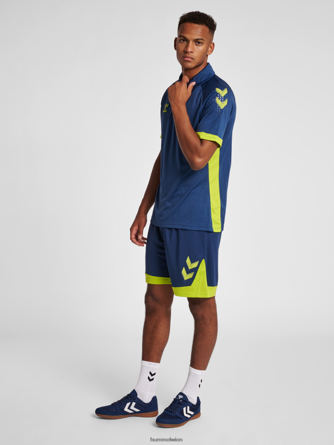 Hummel Männer hmllead Funktionspolo 2FT6X81254 „Mesh-Poloshirt“