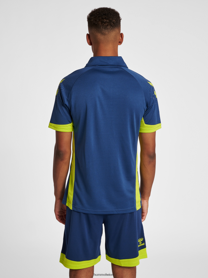 Hummel Männer hmllead Funktionspolo 2FT6X81254 „Mesh-Poloshirt“