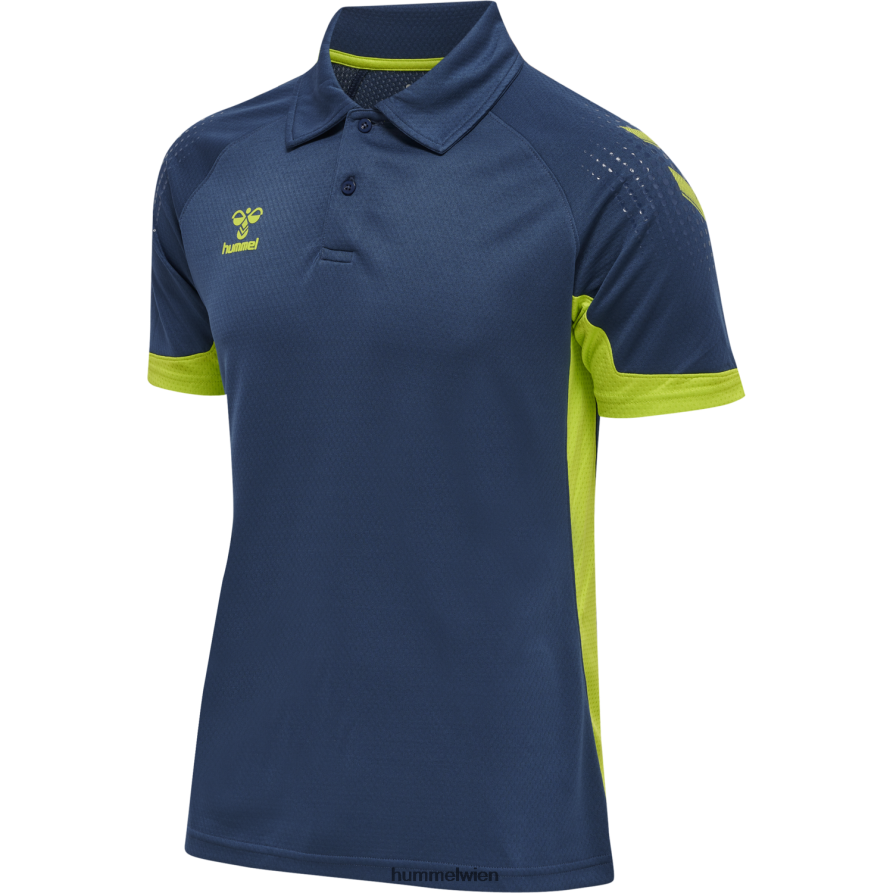 Hummel Männer hmllead Funktionspolo 2FT6X81254 „Mesh-Poloshirt“