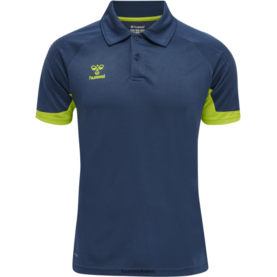 Hummel Männer hmllead Funktionspolo 2FT6X81254 „Mesh-Poloshirt“