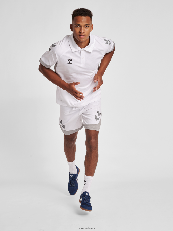 Hummel Männer hmllead Funktionspolo 2FT6X81487 „Mesh-Poloshirt“