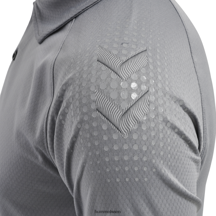 Hummel Männer hmllead Funktionspolo 2FT6X81568 „Mesh-Poloshirt“