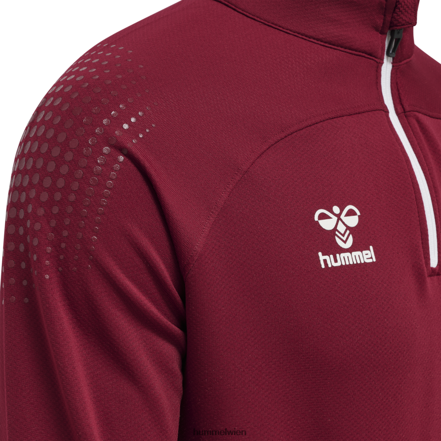 Hummel Männer hmllead halber Reißverschluss 2FT6X81283 „Jacke mit halbem Reißverschluss“